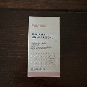 Biossance Squalane + Vitamin C Rose Oil 